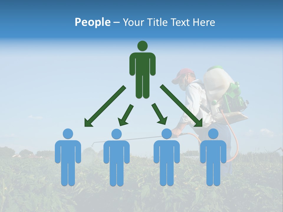 Sprinkle Vegetable Hose PowerPoint Template