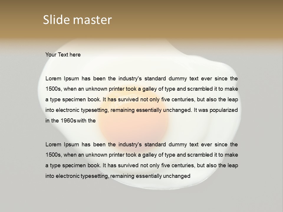 Kitchen Clipping Grease PowerPoint Template