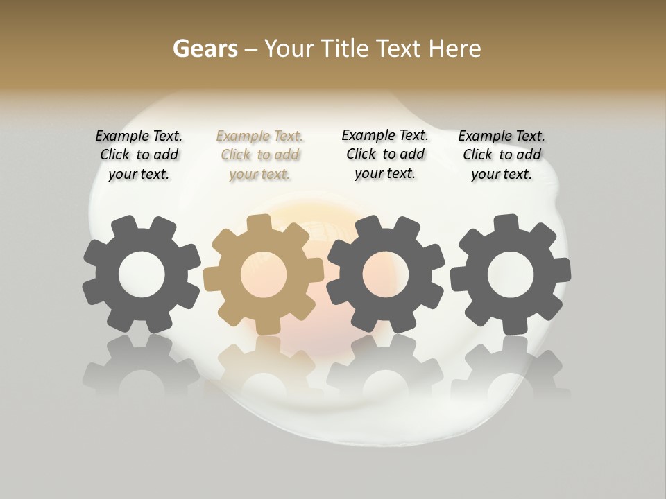 Kitchen Clipping Grease PowerPoint Template