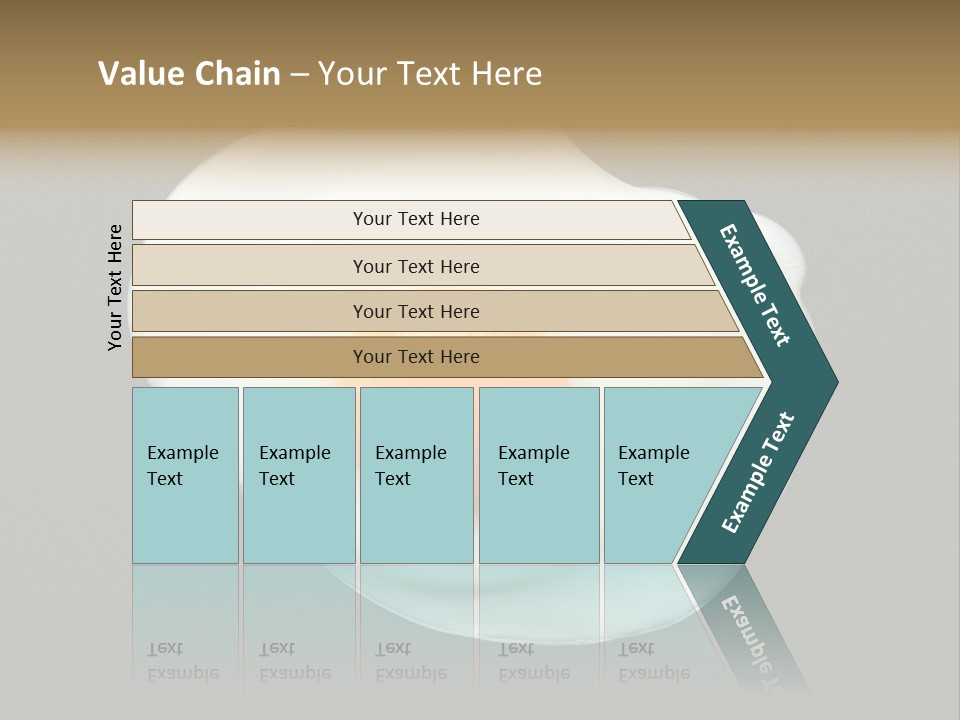 Kitchen Clipping Grease PowerPoint Template