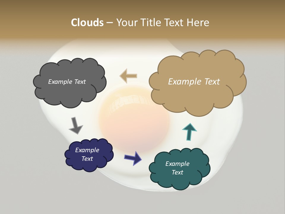 Kitchen Clipping Grease PowerPoint Template