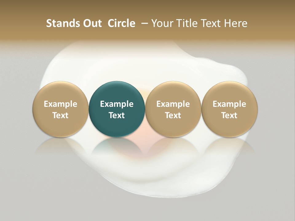 Kitchen Clipping Grease PowerPoint Template