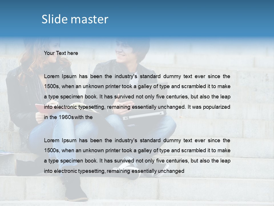 Education Communication Outdoors PowerPoint Template