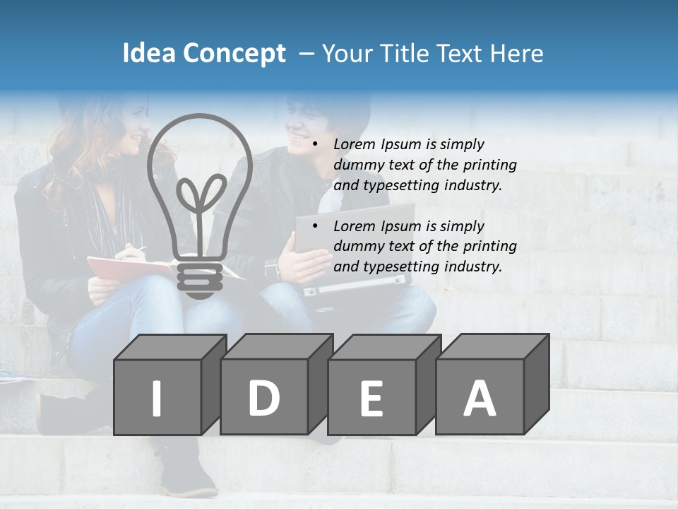 Education Communication Outdoors PowerPoint Template