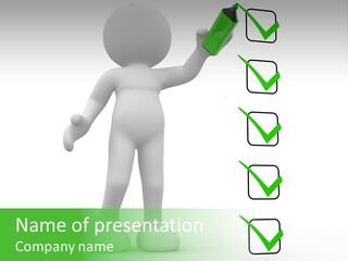 Puppet Image Conceptual PowerPoint Template