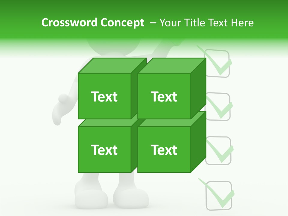 Puppet Image Conceptual PowerPoint Template