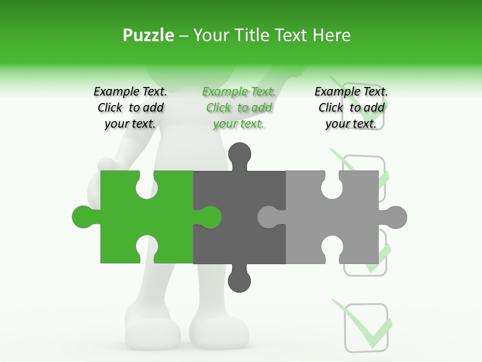 Puppet Image Conceptual PowerPoint Template