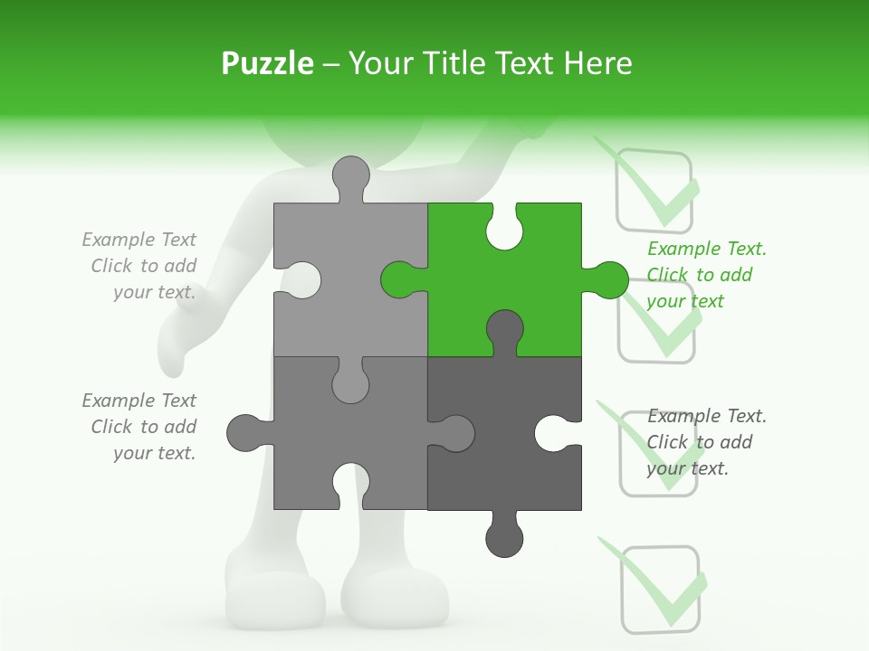 Puppet Image Conceptual PowerPoint Template