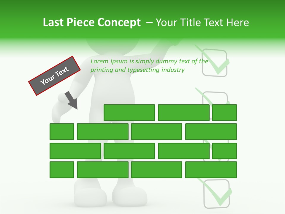 Puppet Image Conceptual PowerPoint Template