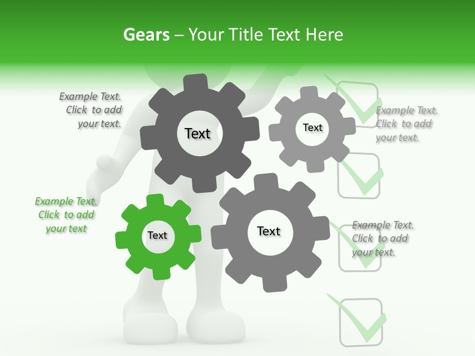 Puppet Image Conceptual PowerPoint Template