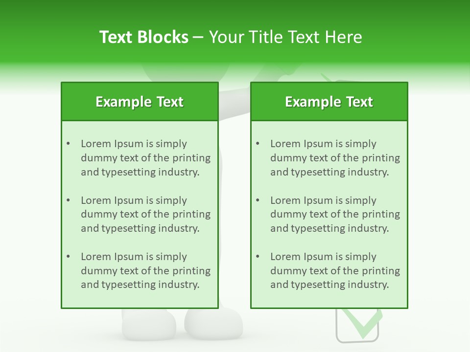 Puppet Image Conceptual PowerPoint Template
