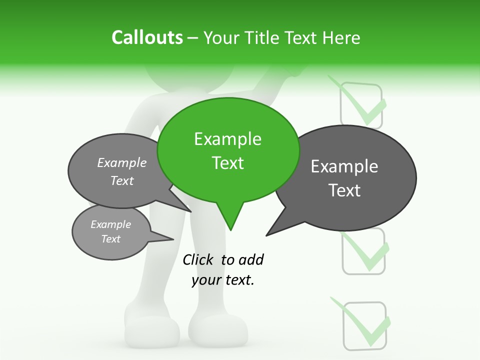 Puppet Image Conceptual PowerPoint Template