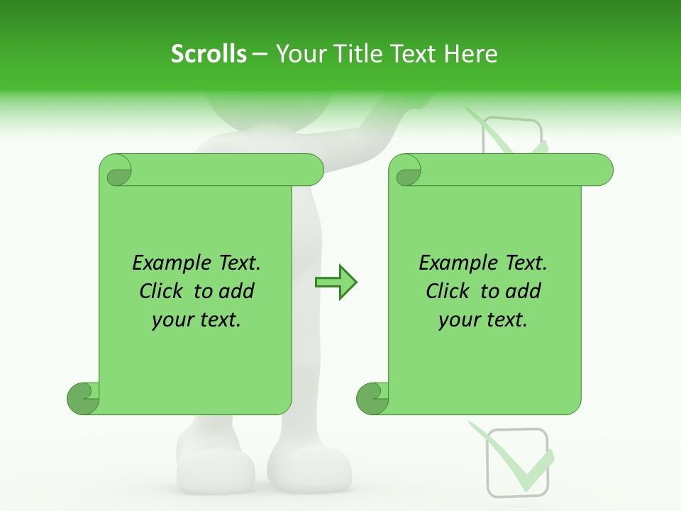 Puppet Image Conceptual PowerPoint Template