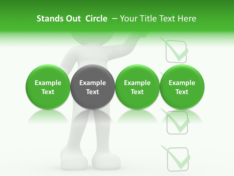 Puppet Image Conceptual PowerPoint Template