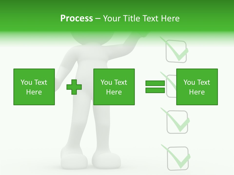 Puppet Image Conceptual PowerPoint Template