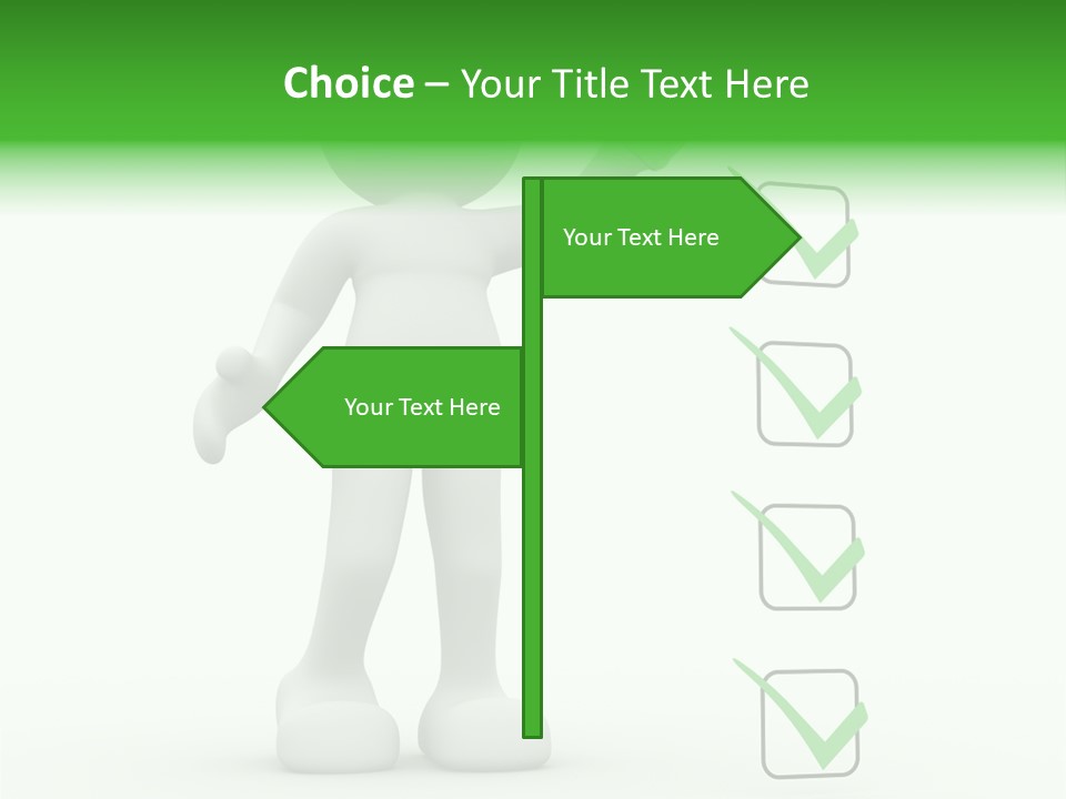 Puppet Image Conceptual PowerPoint Template