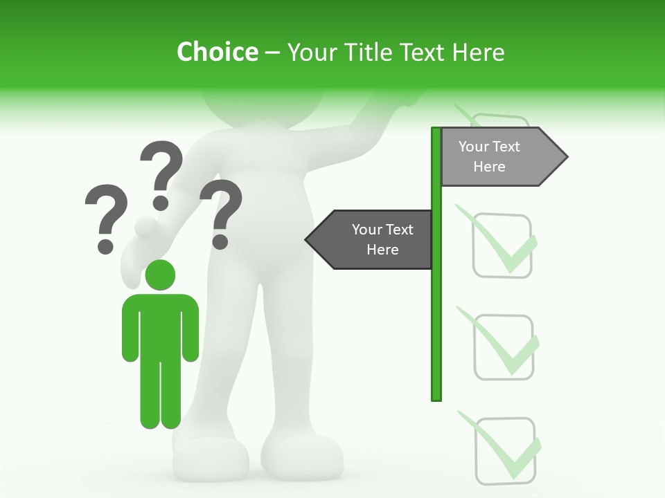 Puppet Image Conceptual PowerPoint Template