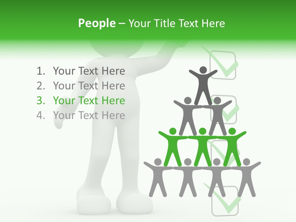 Puppet Image Conceptual PowerPoint Template