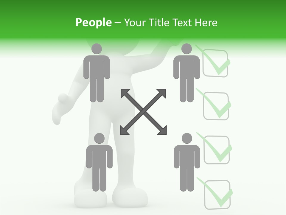 Puppet Image Conceptual PowerPoint Template