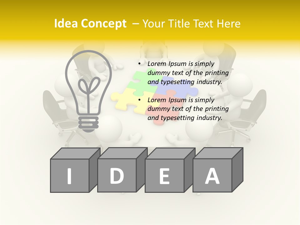 Game Partner Solution PowerPoint Template