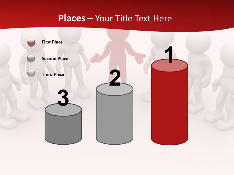 White Abstract Party PowerPoint Template