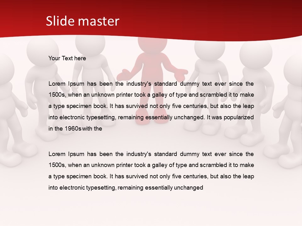 White Abstract Party PowerPoint Template