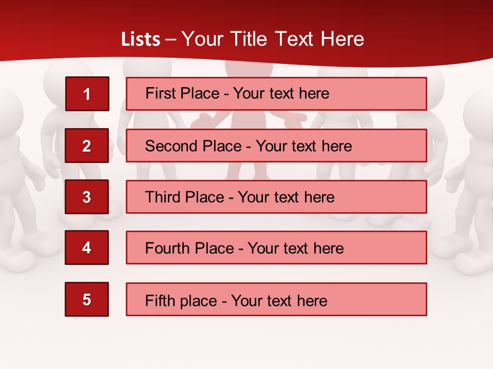 White Abstract Party PowerPoint Template
