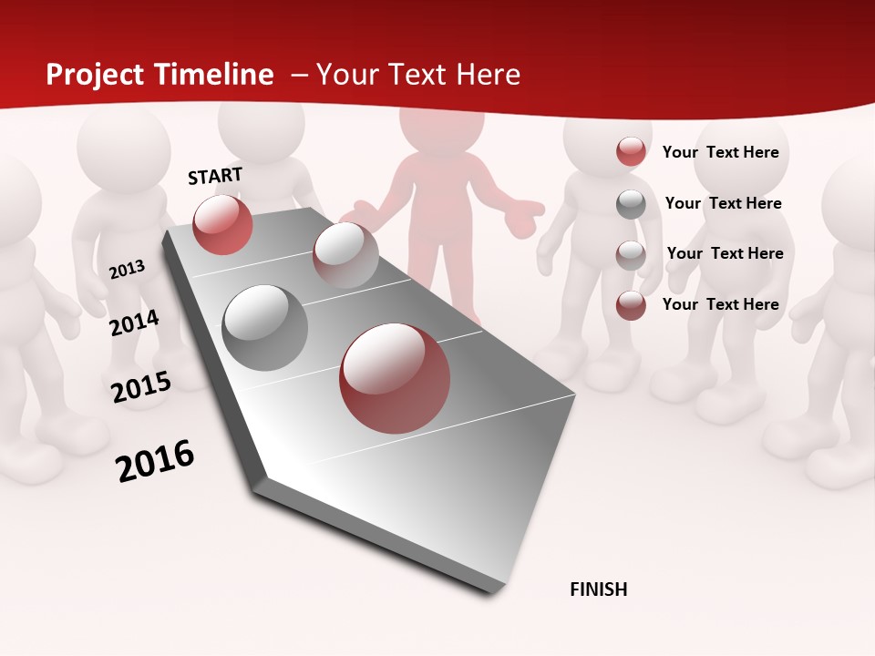 White Abstract Party PowerPoint Template