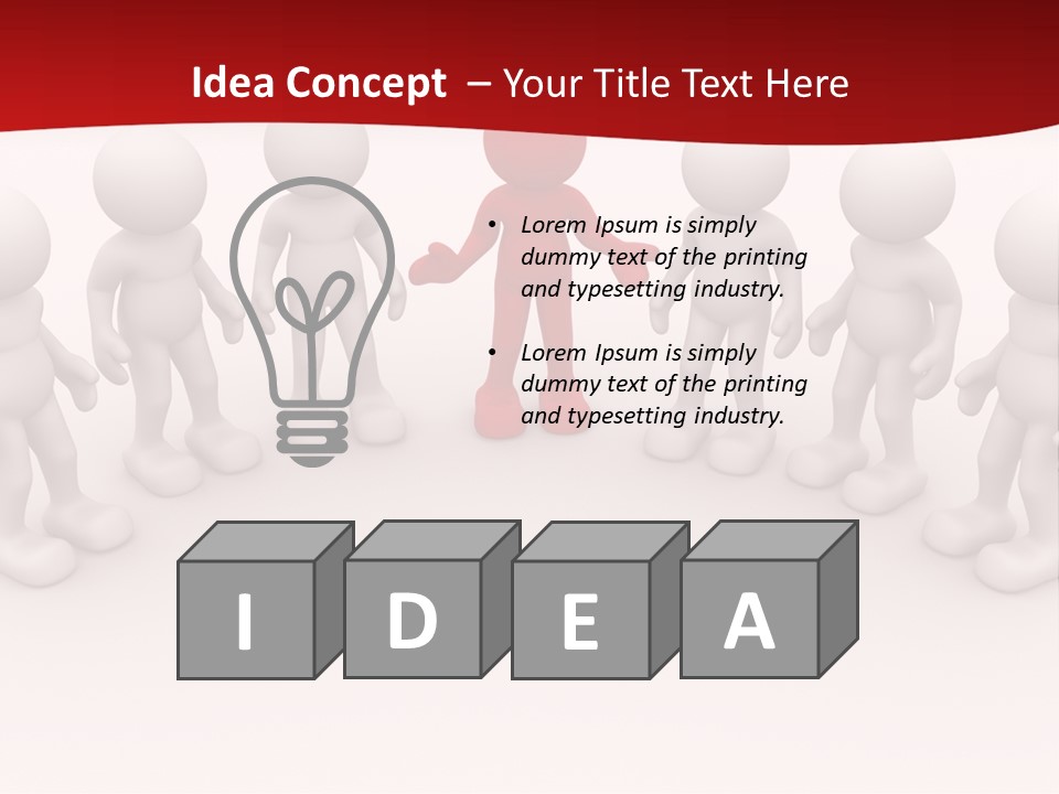 White Abstract Party PowerPoint Template