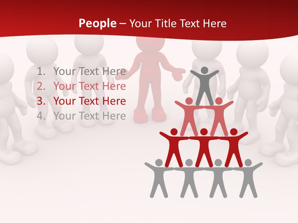 White Abstract Party PowerPoint Template