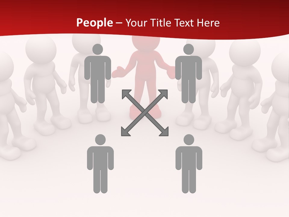 White Abstract Party PowerPoint Template