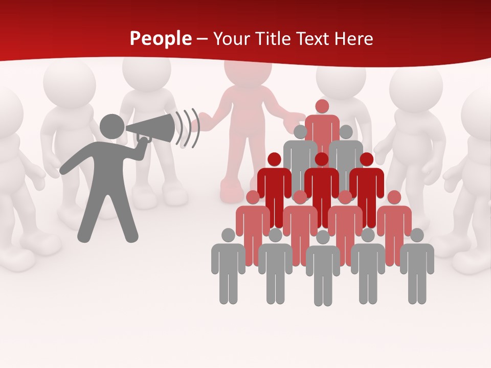 White Abstract Party PowerPoint Template