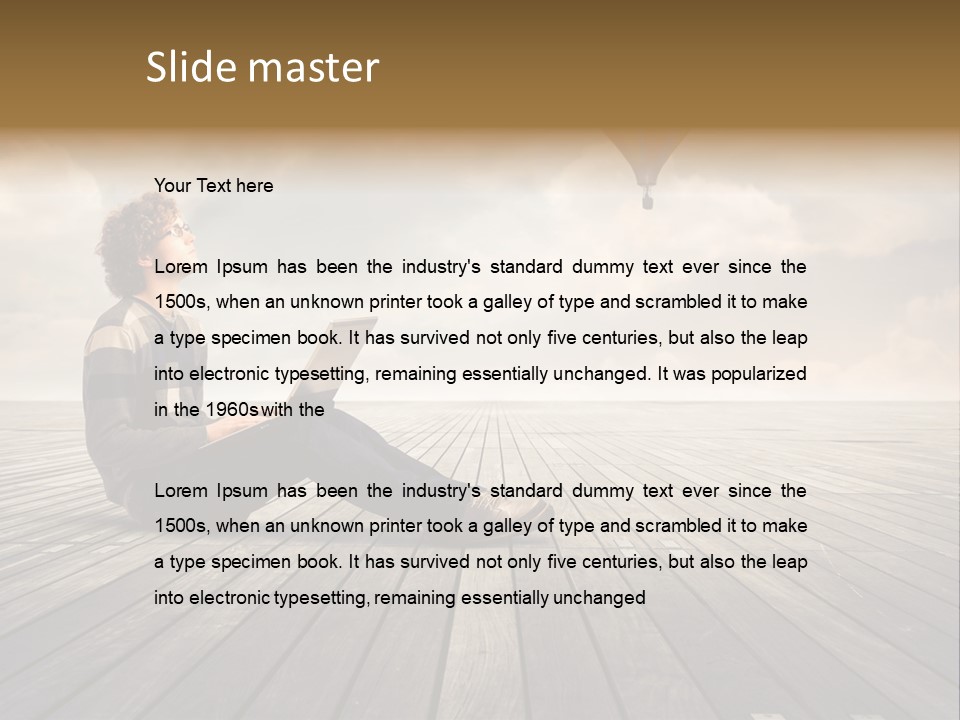 Floor Education Trip PowerPoint Template