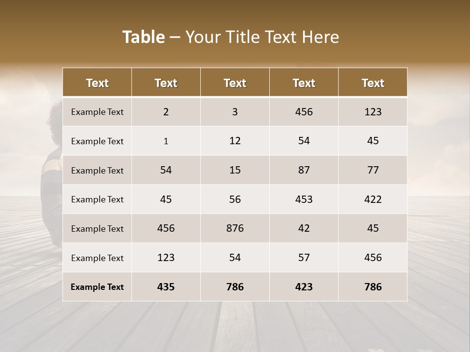 Floor Education Trip PowerPoint Template