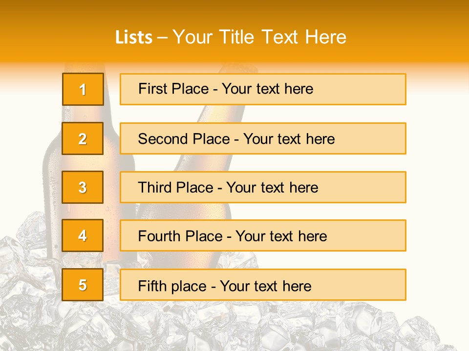 Cold Full Transparent PowerPoint Template