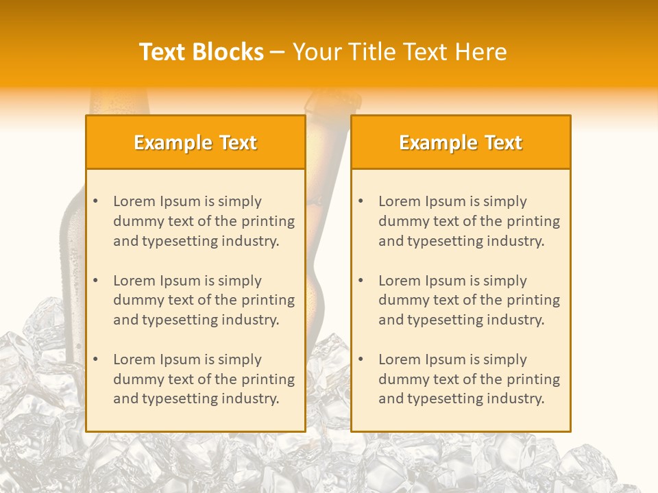 Cold Full Transparent PowerPoint Template
