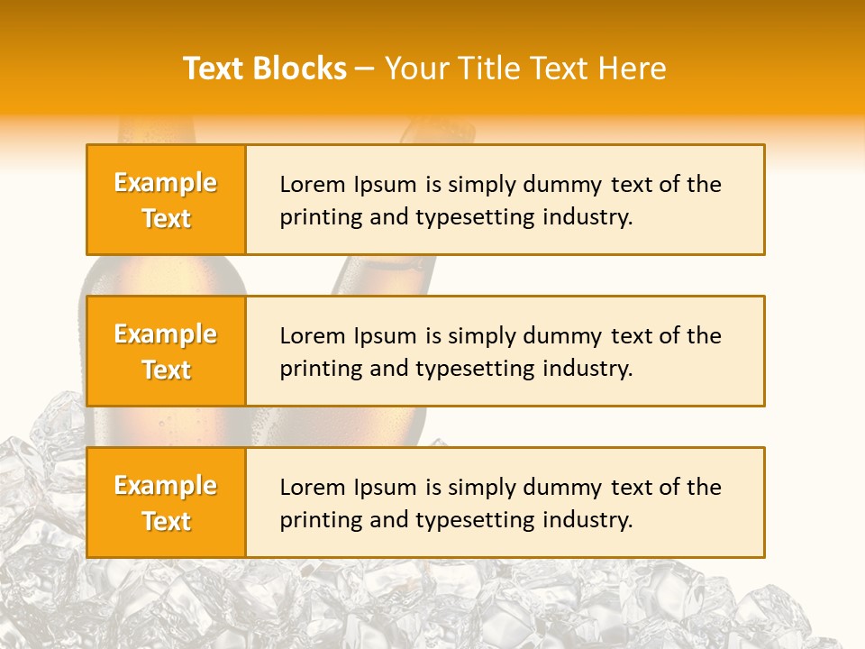 Cold Full Transparent PowerPoint Template
