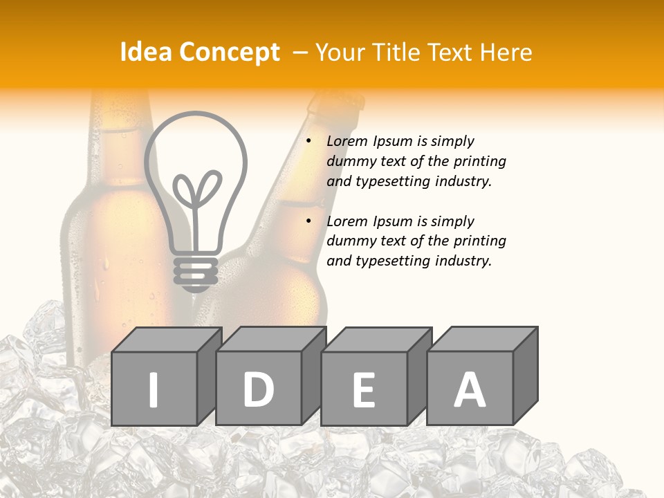 Cold Full Transparent PowerPoint Template