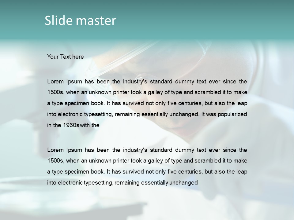 Chemistry Chemist Masculine PowerPoint Template