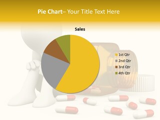 Addiction Capsule Illustration PowerPoint Template