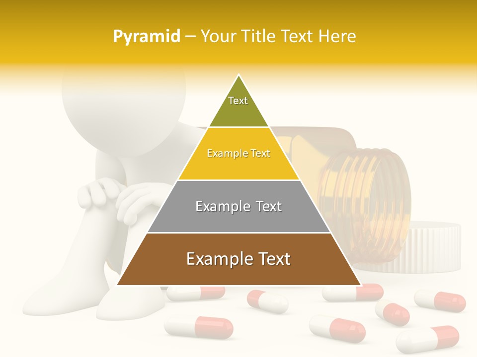 Addiction Capsule Illustration PowerPoint Template