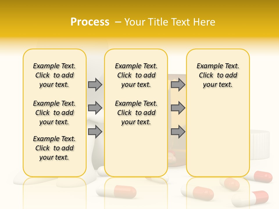 Addiction Capsule Illustration PowerPoint Template