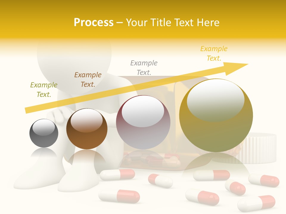 Addiction Capsule Illustration PowerPoint Template