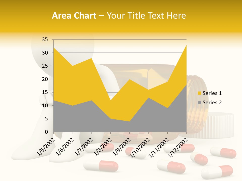 Addiction Capsule Illustration PowerPoint Template