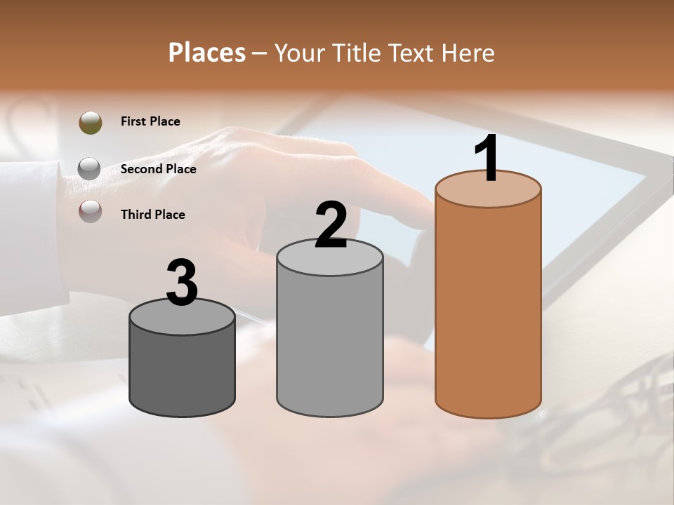 Interactive Touchpad Technology PowerPoint Template