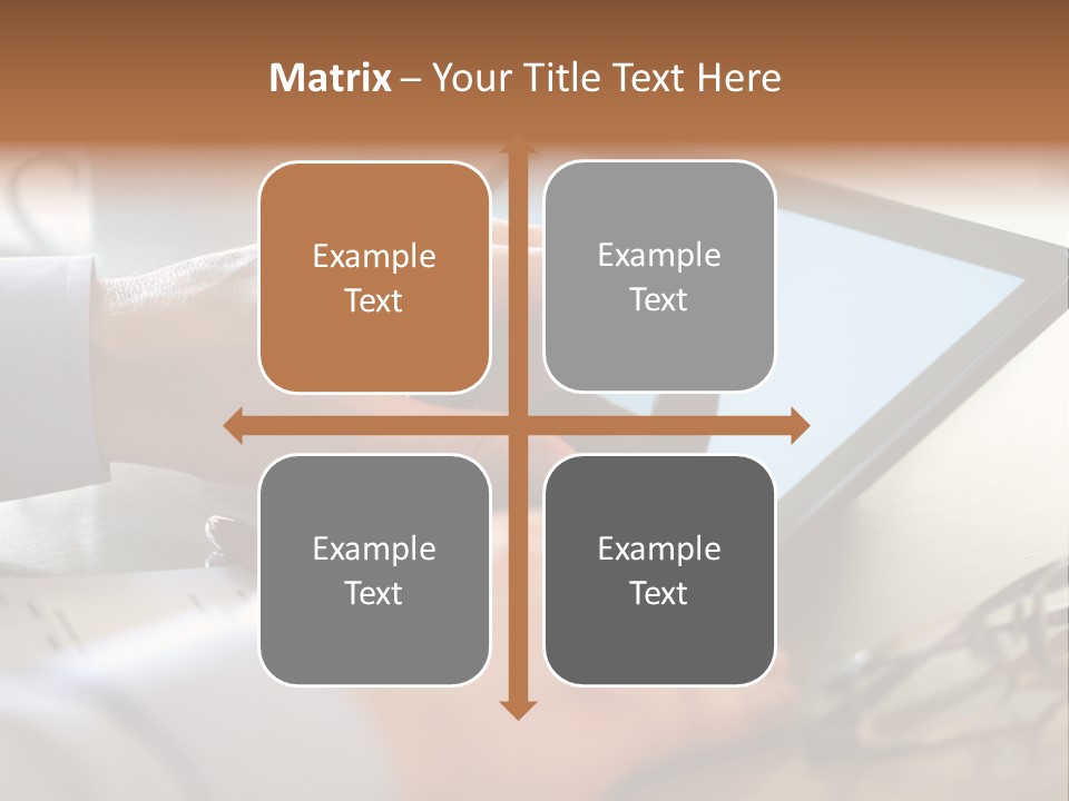 Interactive Touchpad Technology PowerPoint Template