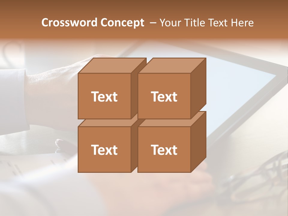 Interactive Touchpad Technology PowerPoint Template