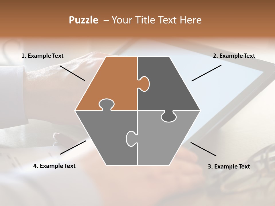 Interactive Touchpad Technology PowerPoint Template