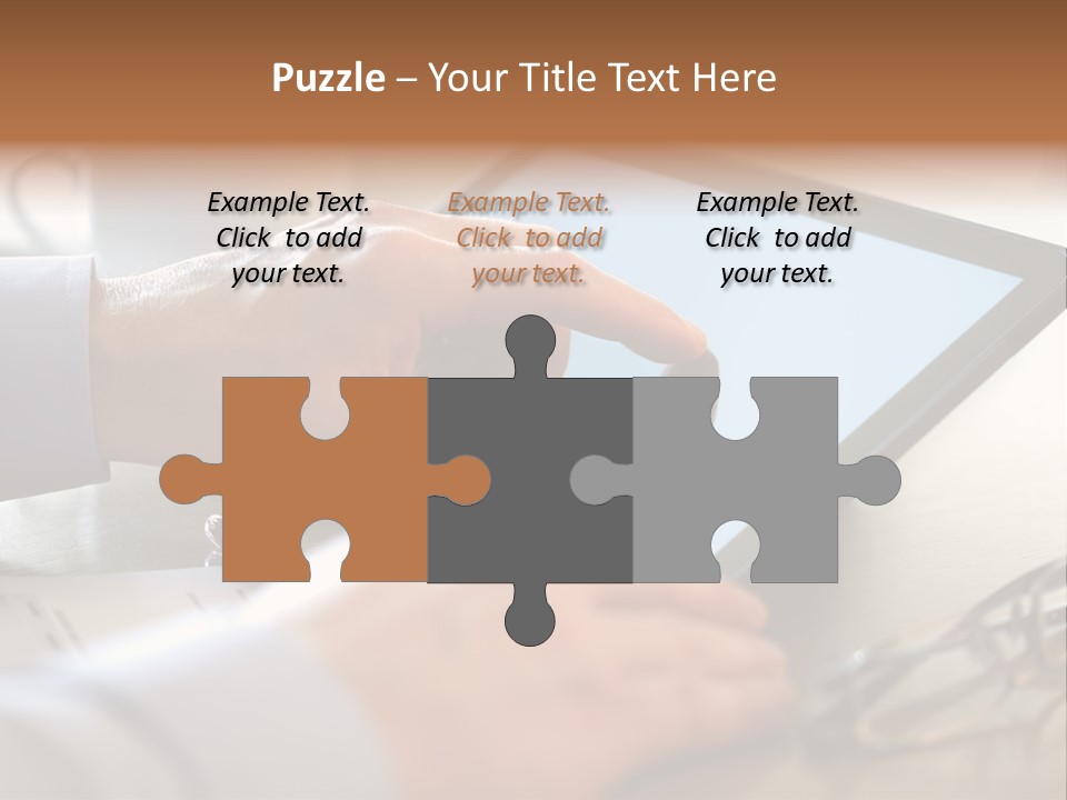 Interactive Touchpad Technology PowerPoint Template
