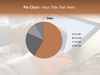 Interactive Touchpad Technology PowerPoint Template